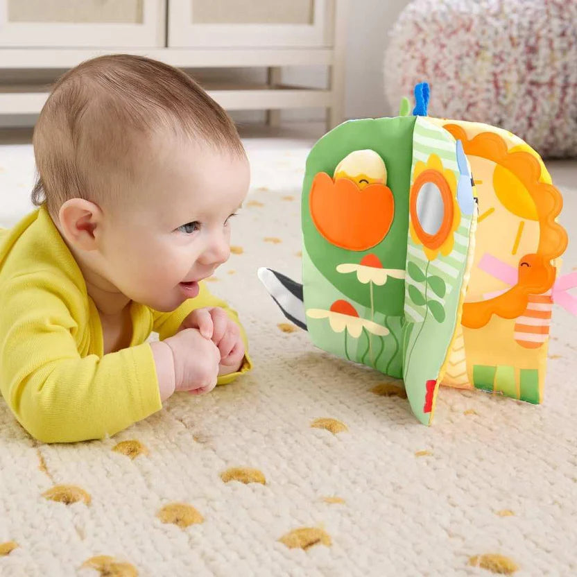 Mattel Fisher-Price – Carte senzorială de joacă, 0 luni+