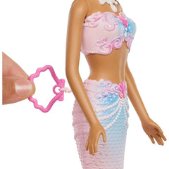 Mattel Papusa sirena, Barbie, Bubble Sparkle Mermaid