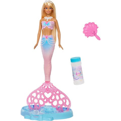 Mattel Papusa sirena, Barbie, Bubble Sparkle Mermaid