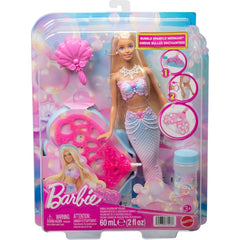 Mattel Papusa sirena, Barbie, Bubble Sparkle Mermaid