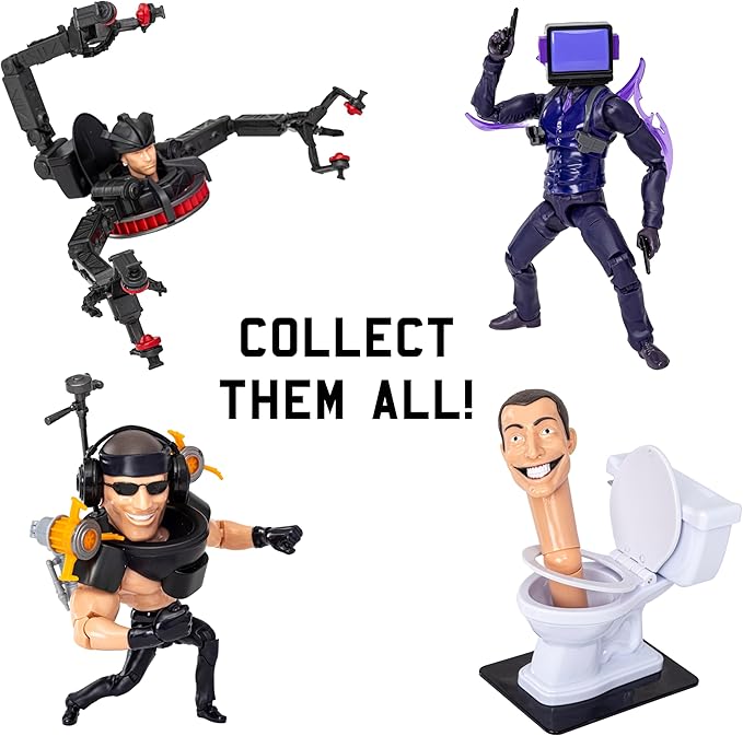 Skibidi Toilet figurina 15 cm Detainer Astro Toilet BONSKI1380S2-1384S2