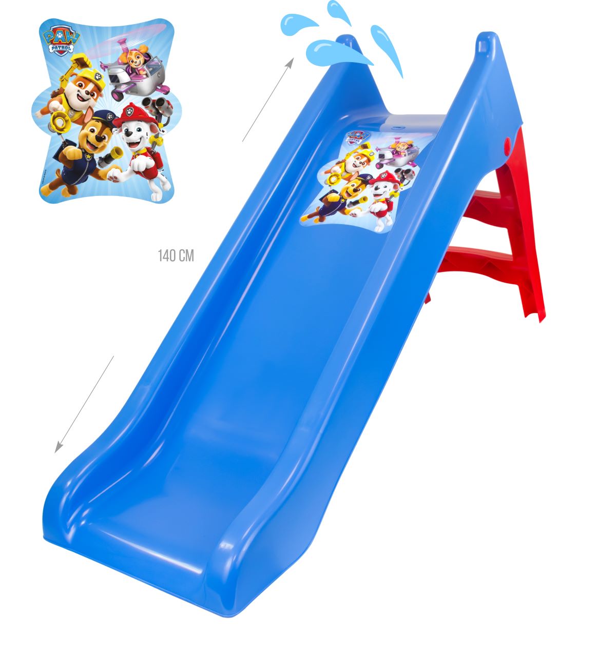 Mochtoys Tobogan 140 Cm Paw Patrol Mo12781