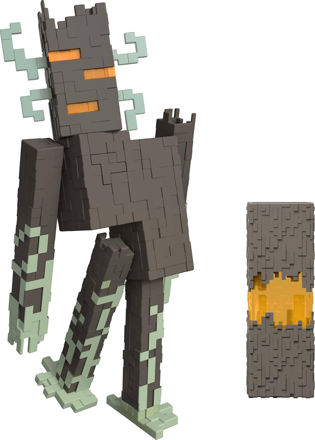 Mattel Minecraft – Figurina The Creaking cu lumini și sunete, 22,8 cm