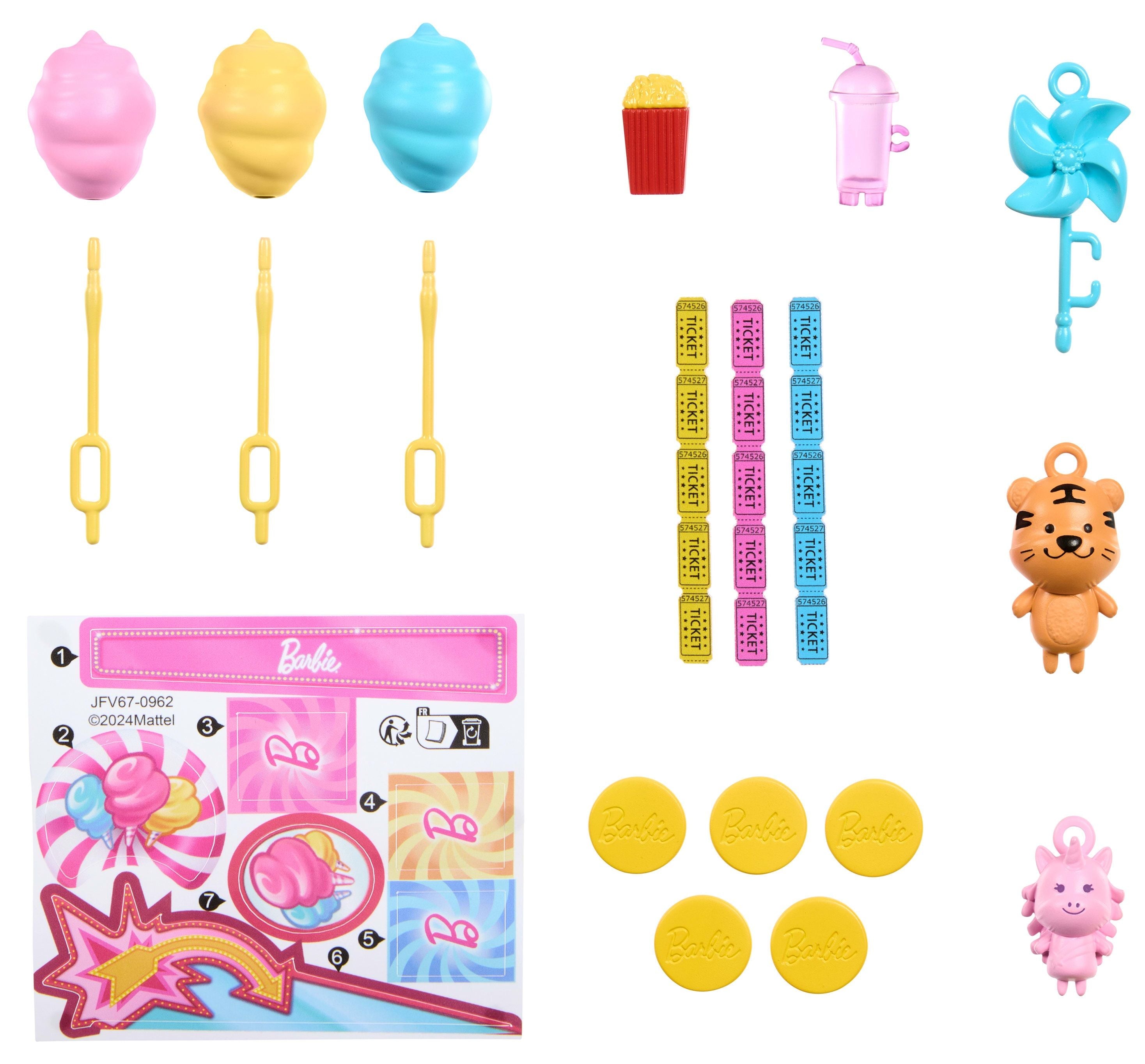 Mattel Set de joaca Barbie Mysteries - Beach Detectives, Cabina de jocuri