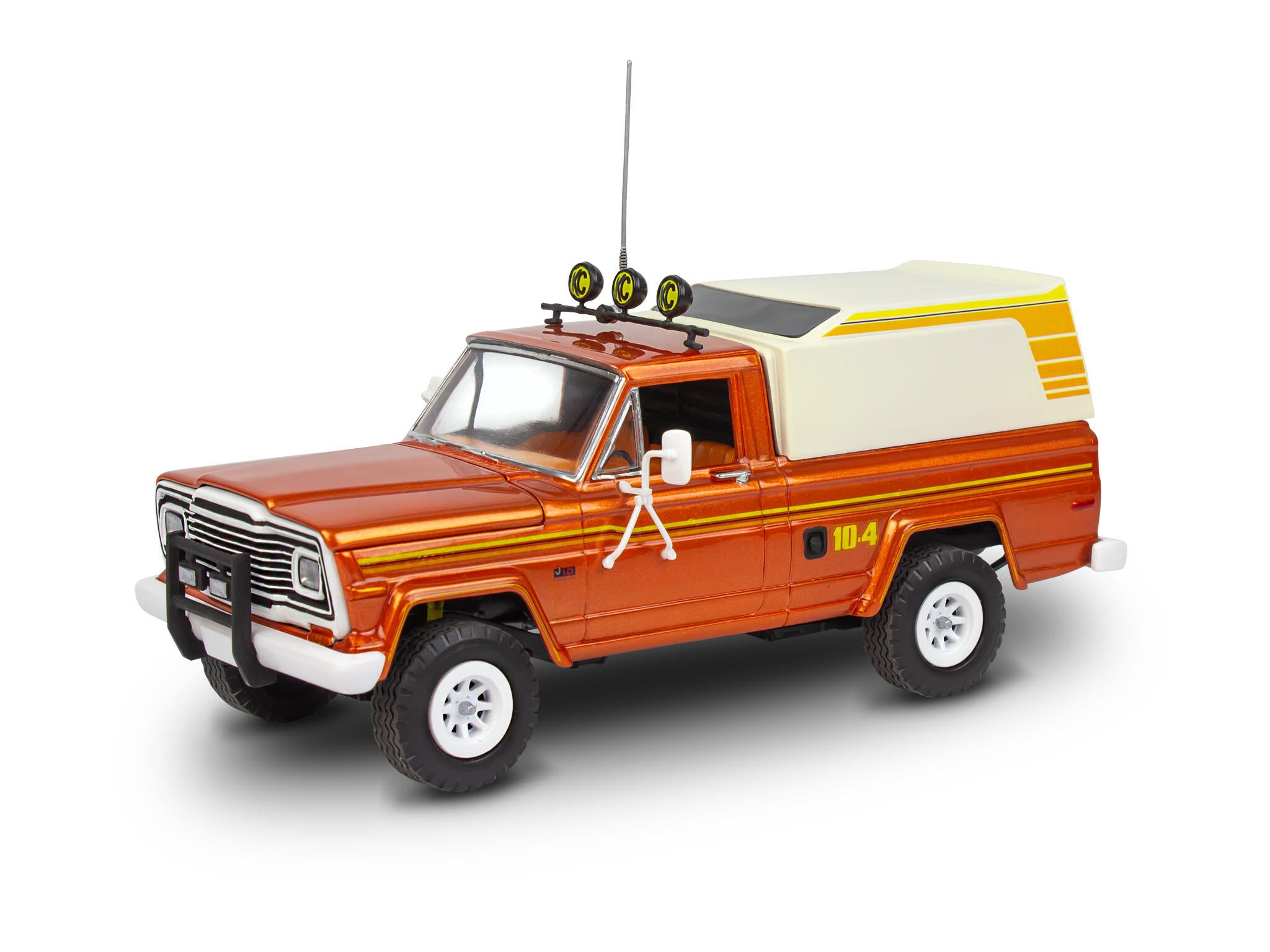 Set Macheta Revell Masina Jeep J-10 Pickup Cu Rulota Scara 1:24 Rev14568