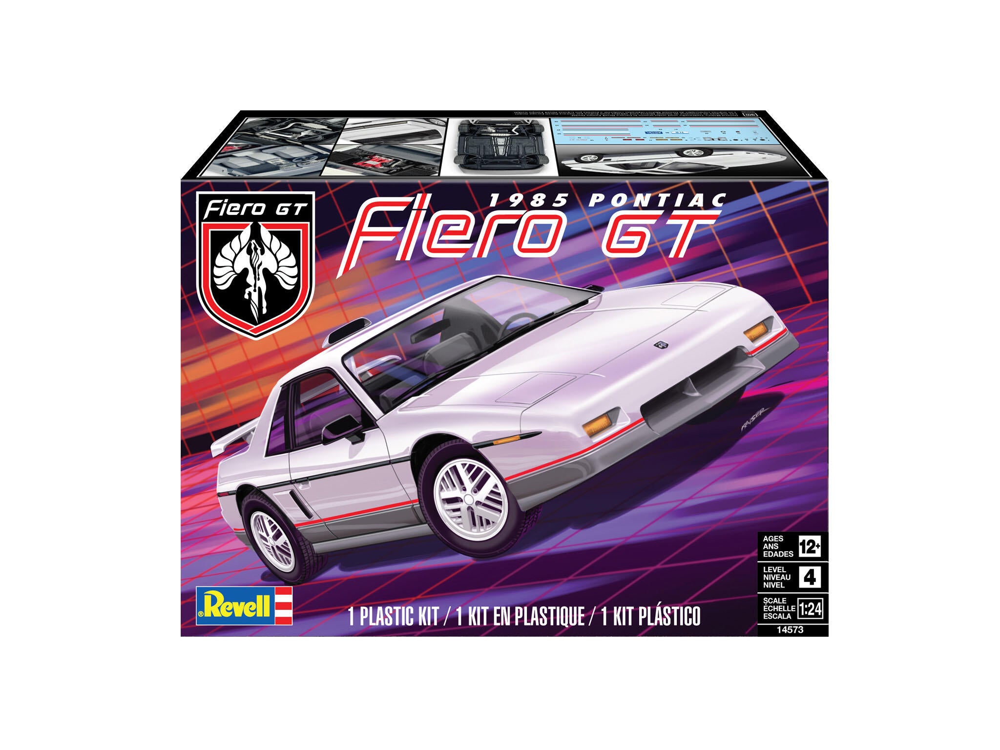 Rev14573 Revell Macheta Masina  85 Pontiac Fiero Gt