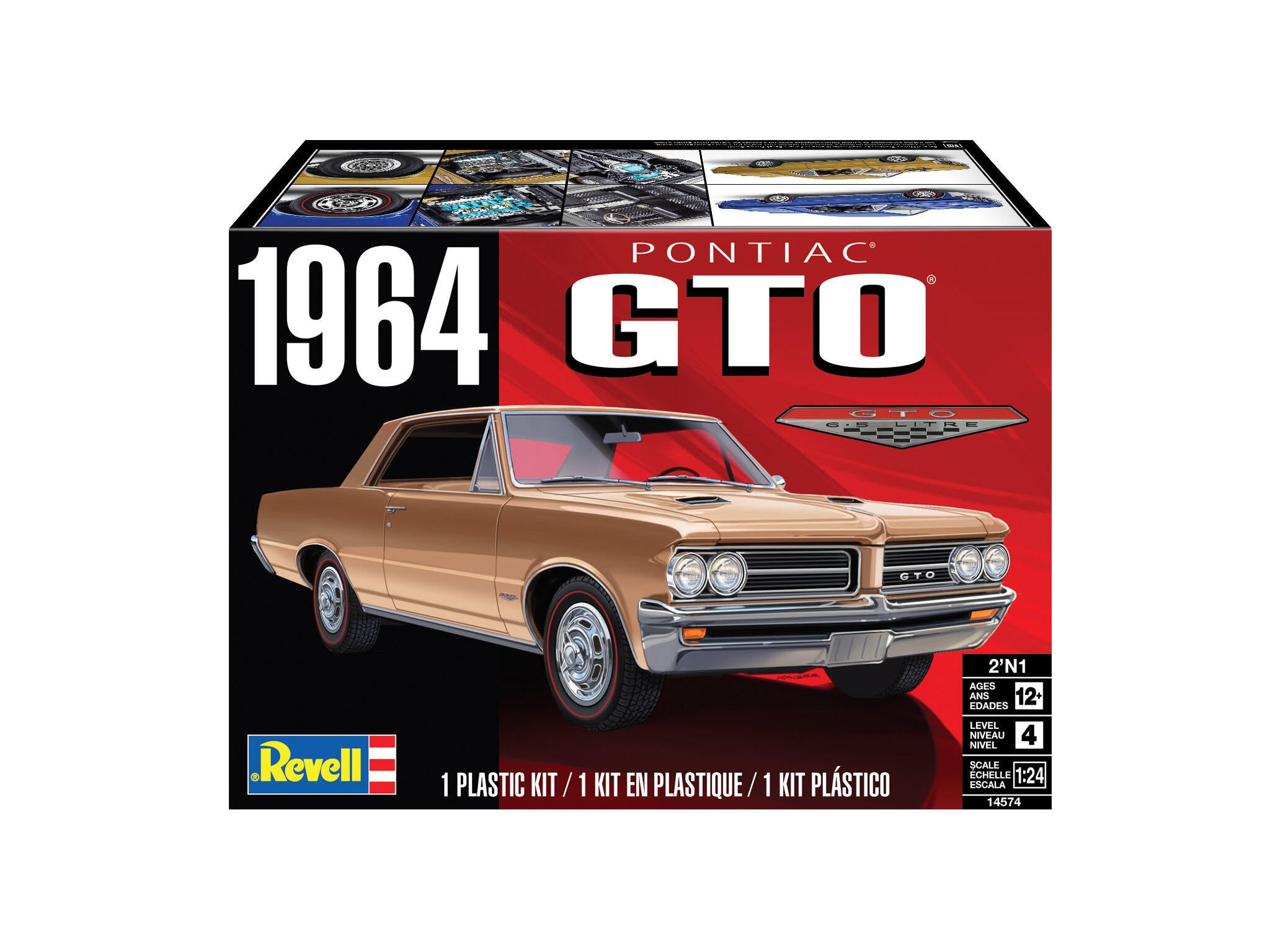 Revell Kit 64 Gto Scara 1:24 Rev14574