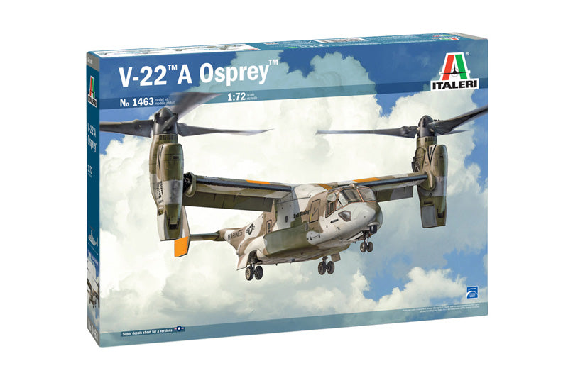 MACHETA ITALERI AVION V-22 OSPREY IT1463S