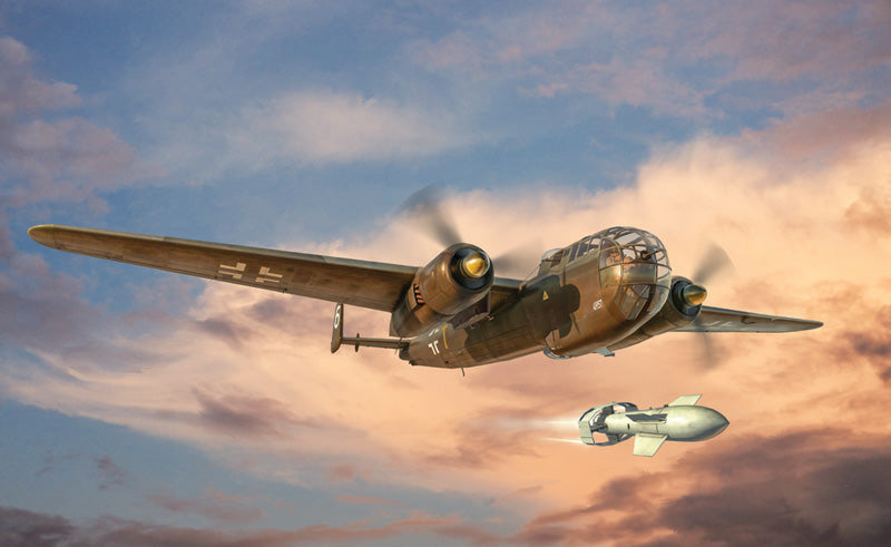 MACHETA ITALERI AVION DORNIER DO-217 K-1/K-2 WITH FRITZ X IT1488S