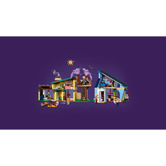 LEGO® Friends - Casele familiale ale lui Olly si Paisley 42620, 1126 piese