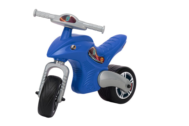 Motocicleta fara pedale pentru copii Motorbike 9, albastru DO154