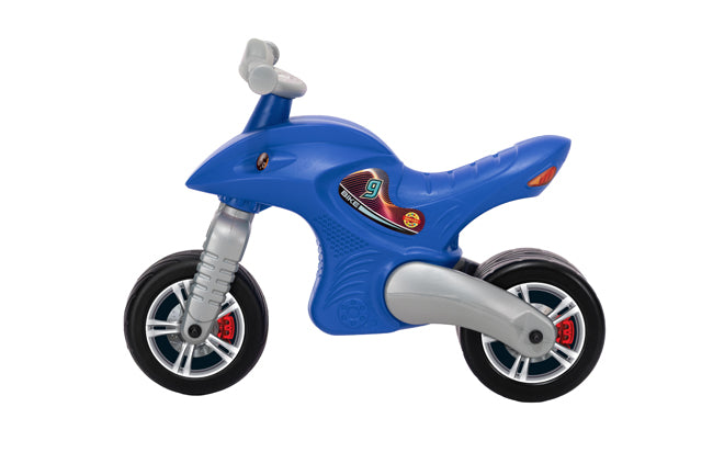 Motocicleta fara pedale pentru copii Motorbike 9, albastru DO154