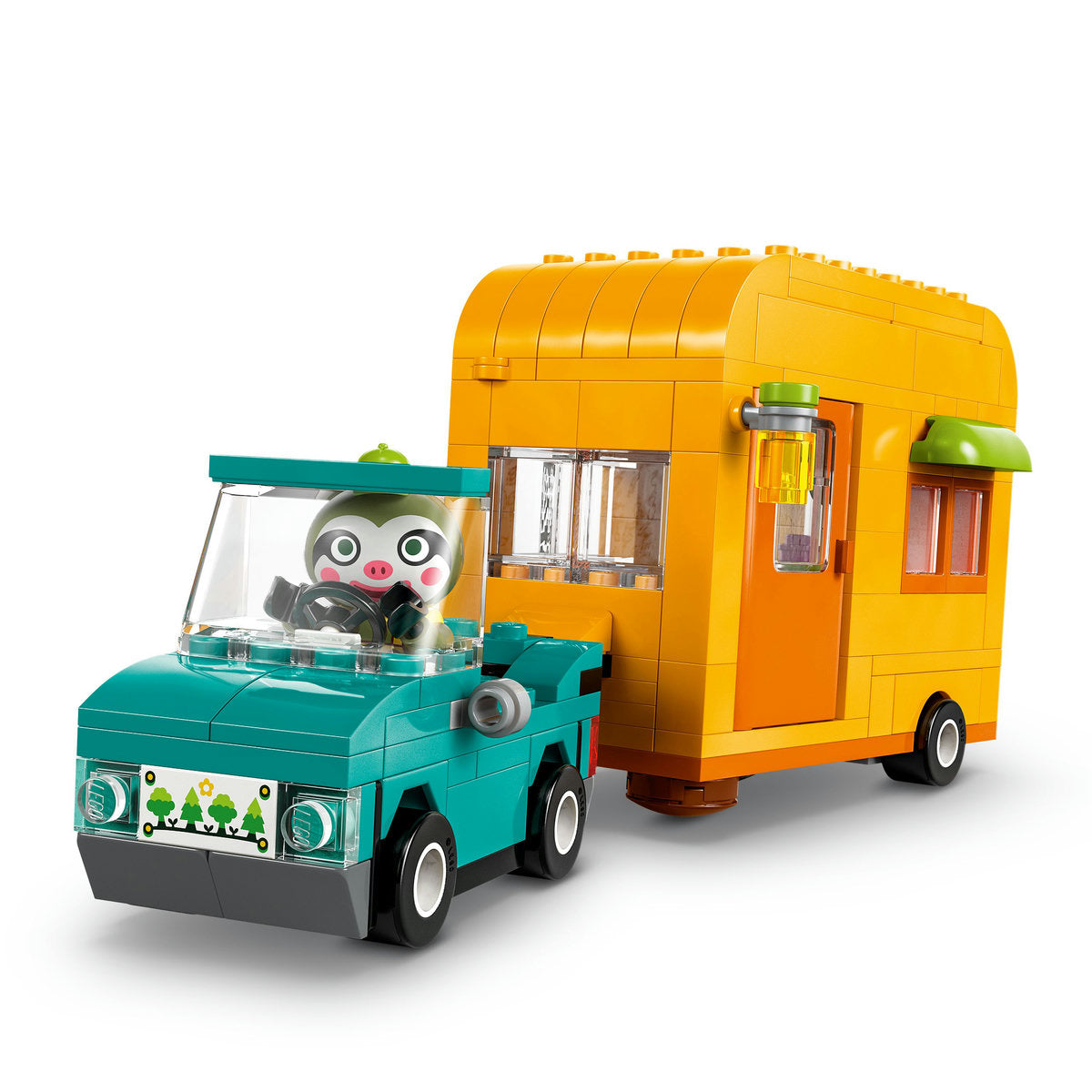 LEGO® Animal Crossing™ – Caravana și magazinul de grădinărit al lui Leif