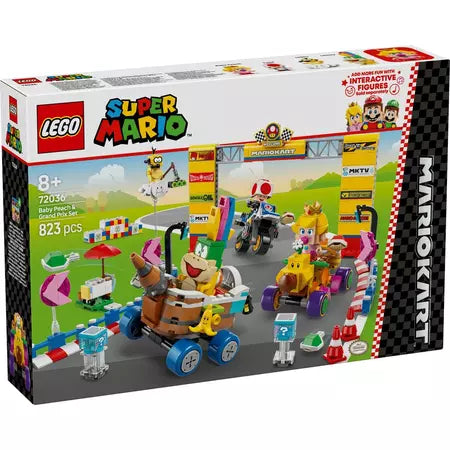 LEGO® Super Mario - Mario Kart™ – Set Baby Peach Și Grand Prix