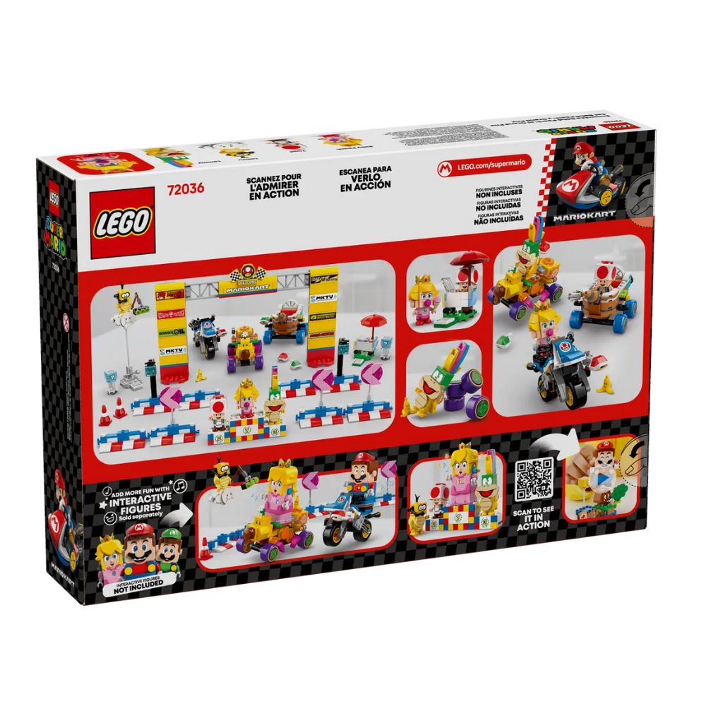 LEGO® Super Mario - Mario Kart™ – Set Baby Peach Și Grand Prix