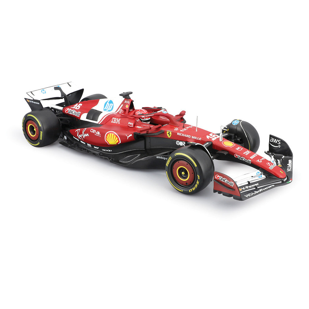 Macheta Bburago Ferrari Formula 1:18 F Leclerc Bb16816/16