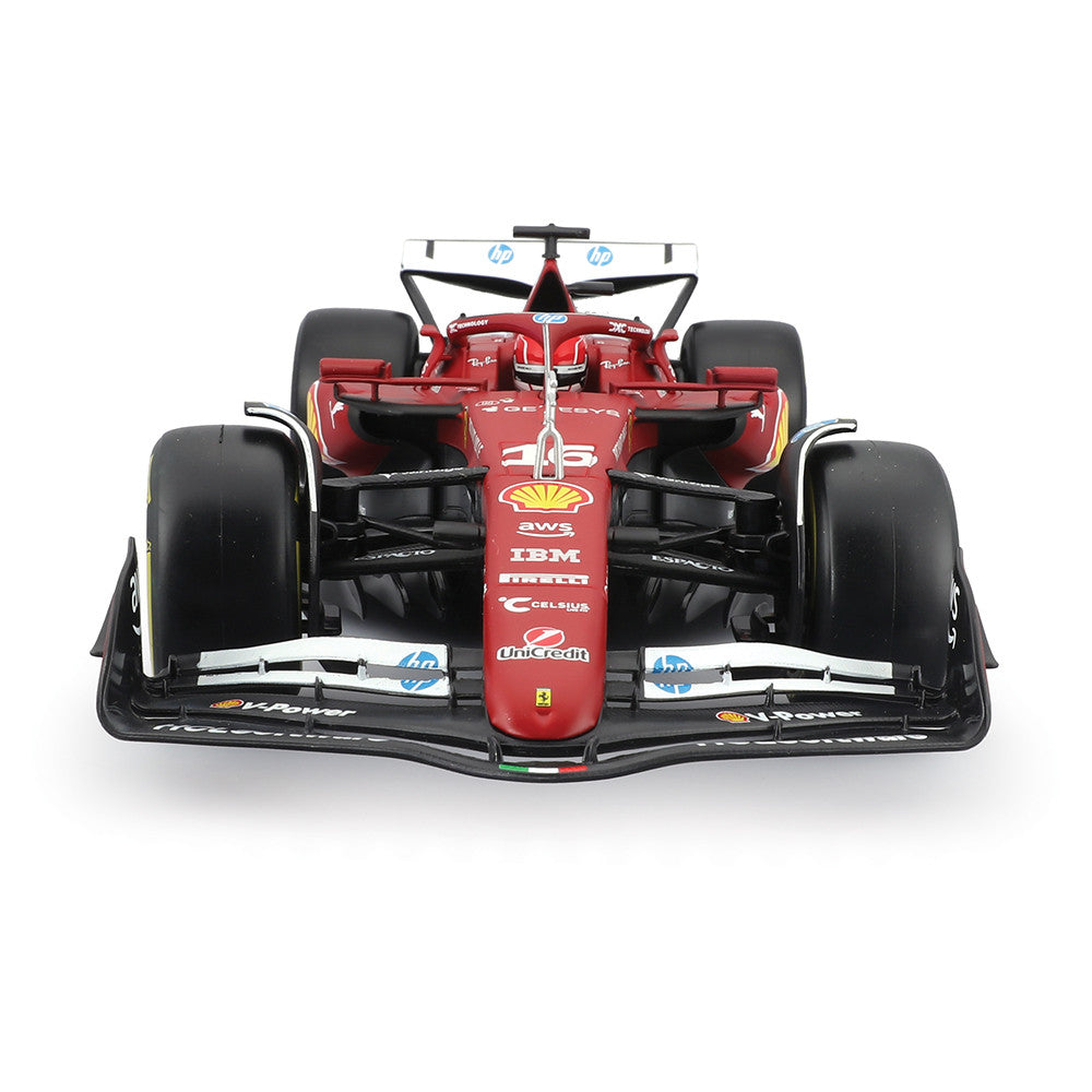 Macheta Bburago Ferrari Formula 1:18 F Leclerc Bb16816/16