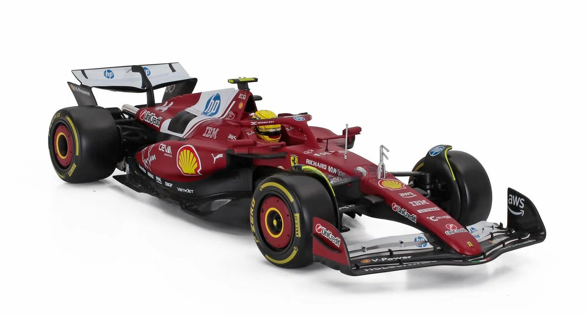 Macheta Bburago Ferrari Formula 1:18 F Hamilton Bb16816/44