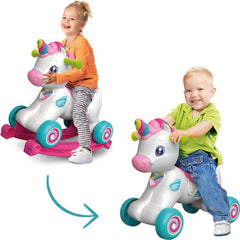 Unicorn interactiv 3 in 1, Clementoni, limba engleza/italiana
