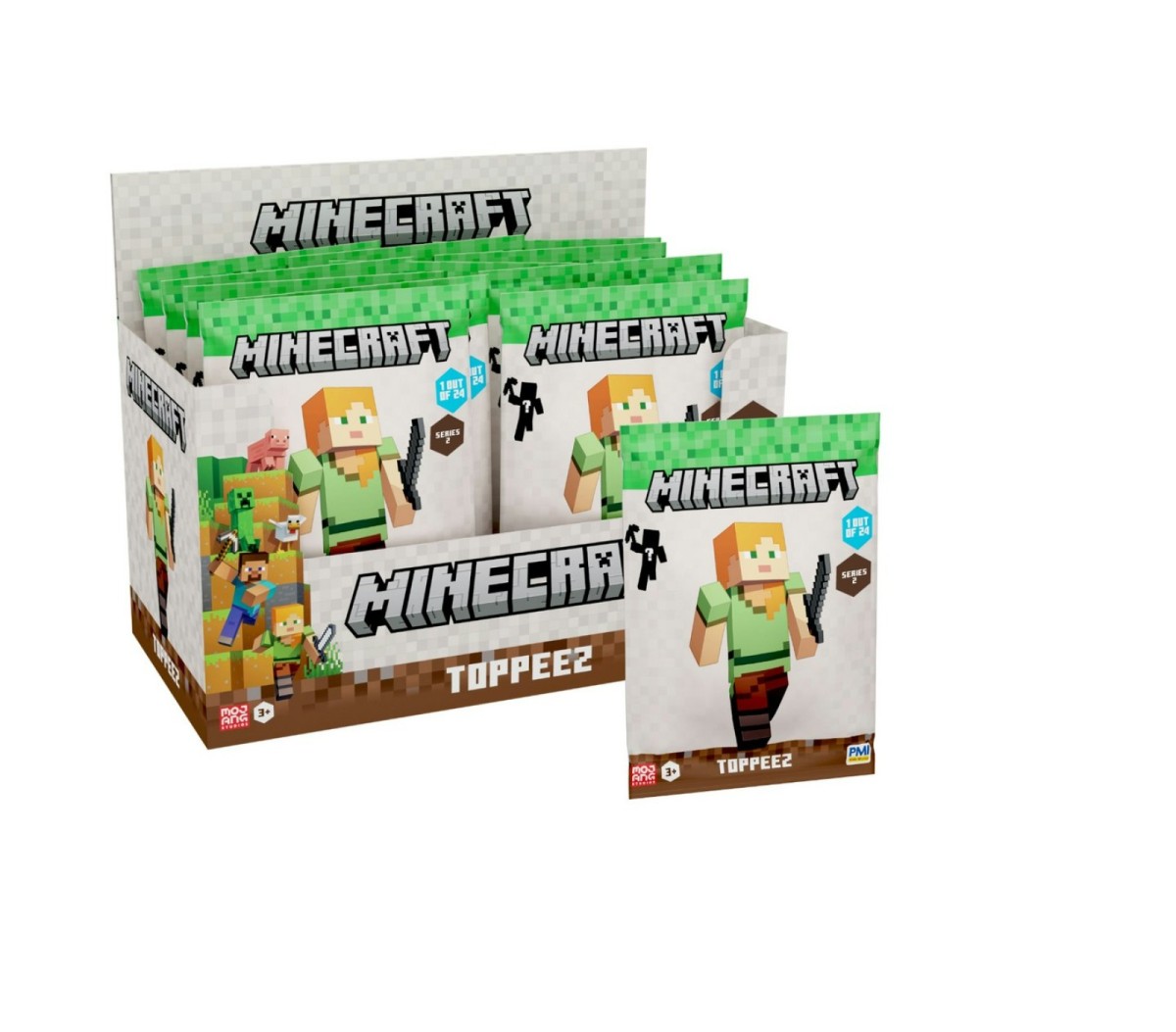 Figurine Minecraft Topeez In Display 24 Buc Asst Pmimc2205