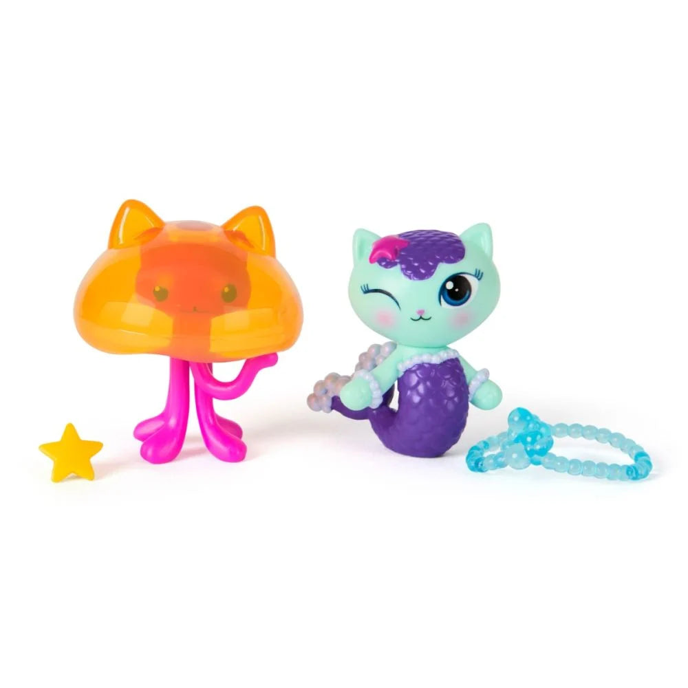 Spin Master Casa De Papusi Gabby Film Pachet 2 Figurine Mercat Si Kitty Jellyfish Spm6072884-20151836