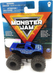 Masinuta Monster Jam, scara 1/70, Blue Thunder, SPM6047123-20144886