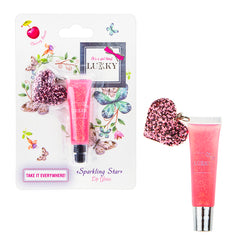 Lukky Gloss Pentru Buze Cu Glitter Roz Lkyt18883/84/85-T18883