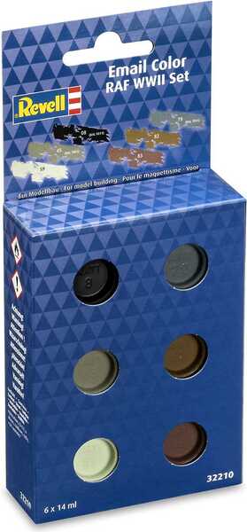 Set De Culori Email – Raf Wwii (6X 14Ml) –  Revell Rev32210