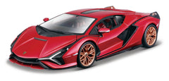 MACHETA BBURAGO 1/24 LAMBORGHINI SIAN FKP 37ROSU BB20001-21099