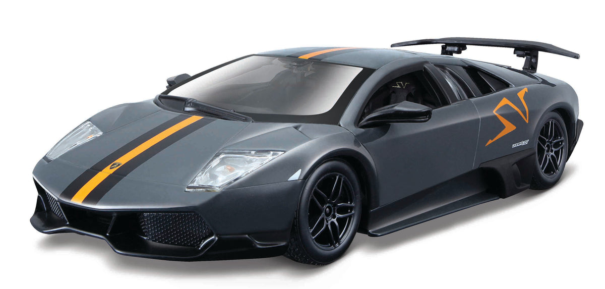 Macheta Bburago 1/24 Murcielago Lp 670-4 Sv Gri Bb20001B-21055