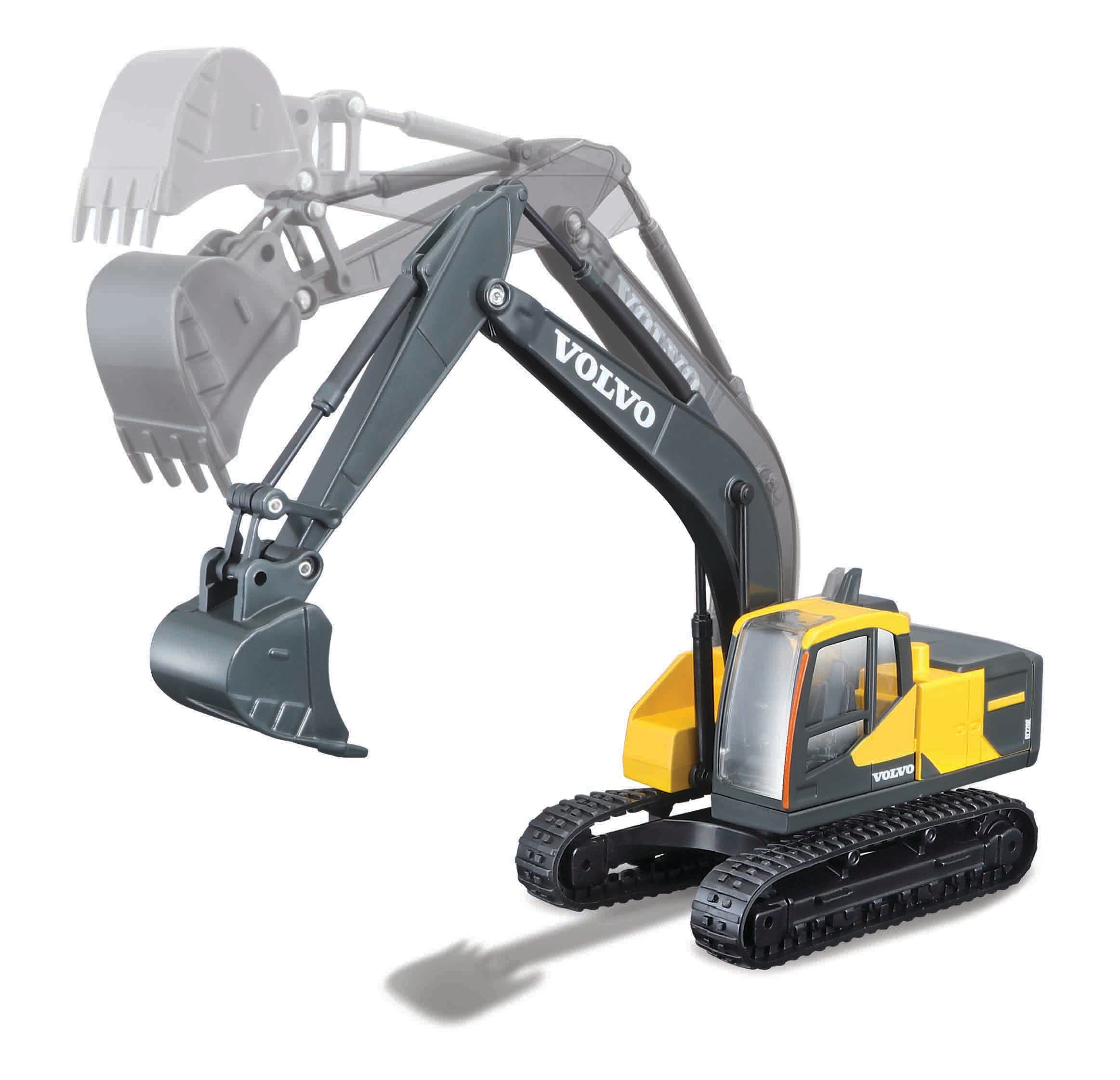 Mini-excavator Bburago scara 1:50 Volvo EC220E Bagger 18-32086