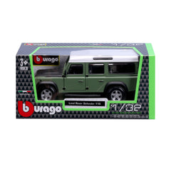 Macheta Bburago 1:32 Street Fire-Land Rover Defender 110 Verde Bb43029Verd