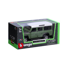 Macheta Bburago 1:32 Street Fire-Land Rover Defender 110 Verde Bb43029Verd