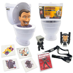 Figurina Skibidi Toilet S1 Toaleta Misterioasa BOKSKI1330
