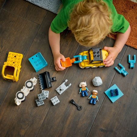 LEGO® DUPLO® Vehicule De Construcții 3 În 1