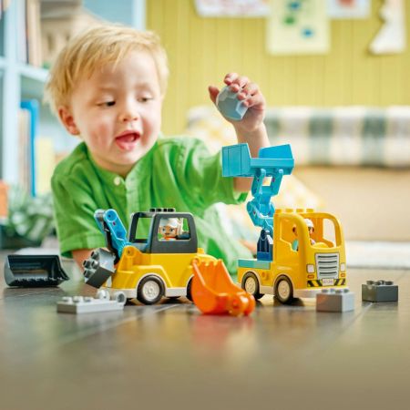 LEGO® DUPLO® Vehicule De Construcții 3 În 1