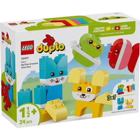 LEGO® DUPLO® Animăluțe De Companie Creative 3 În 1