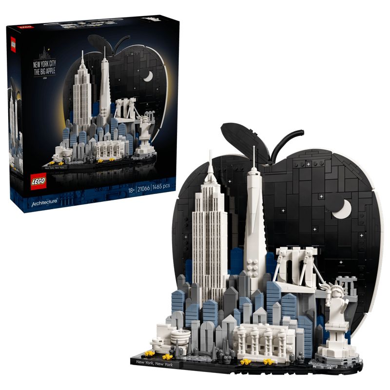 LEGO® Architecture - New York City – The Big Apple 21066, 1465 piese