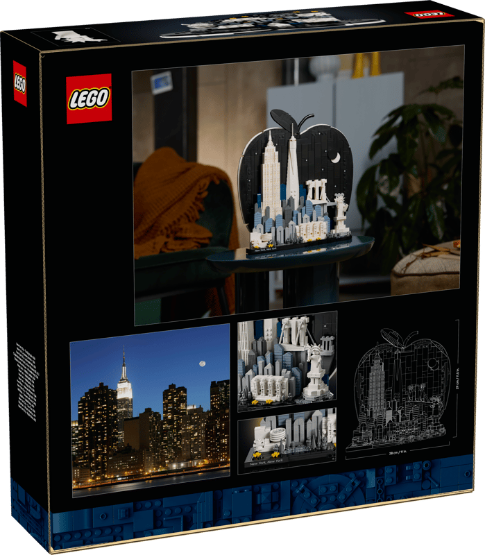 LEGO® Architecture - New York City – The Big Apple 21066, 1465 piese