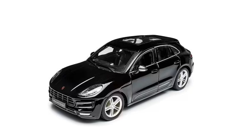 Macheta Bburago 1/24 Porsche Macan Negru Bb20001-21077