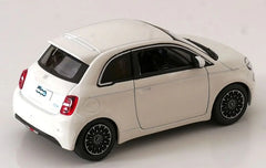 Macheta Bburago 1/24 Fiat 500E Alb Bb20001A-21110Alb