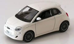 Macheta Bburago 1/24 Fiat 500E Alb Bb20001A-21110Alb