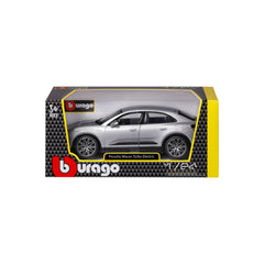 Macheta Bburago 1/24 Porsche Macan Electric Gri Bb21114GRI