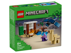 LEGO® Minecraft® - Expeditia in desert a lui steve 21251, 75 piese