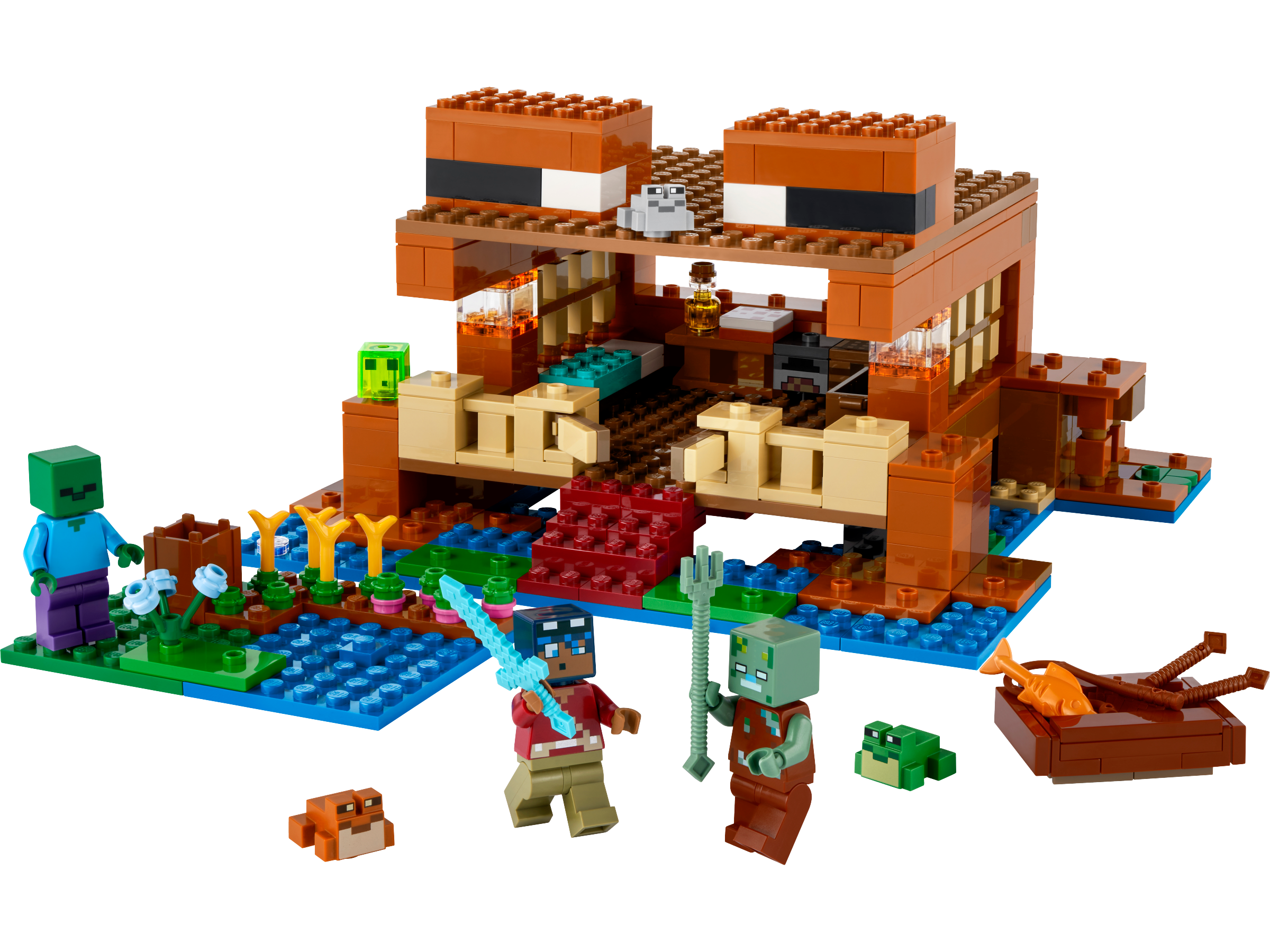 LEGO® Minecraft® - Casa-broasca 21256, 400 piese