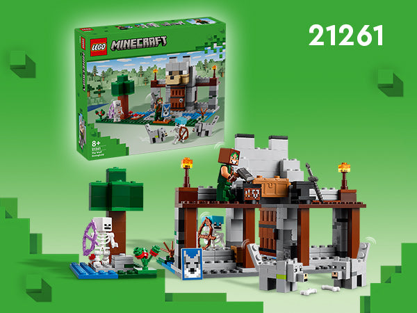 LEGO® Minecraft® - Dragon Ender si Corabia din End 21264, 657 piese