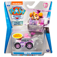 Masinuta cu figurina Paw Patrol True Metal, Skye  SPM6053257-20121335