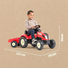 Tractor Falk Kiddy, roșu FK2158ML