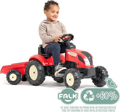 Tractor Falk Kiddy, roșu FK2158ML