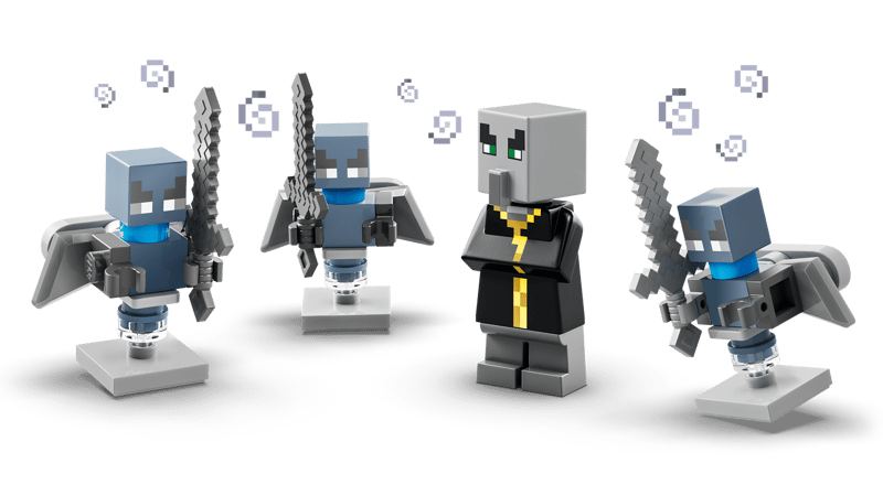 LEGO® Minecraft - Atacul Evocatorilor asupra satului 21596, 607 piese